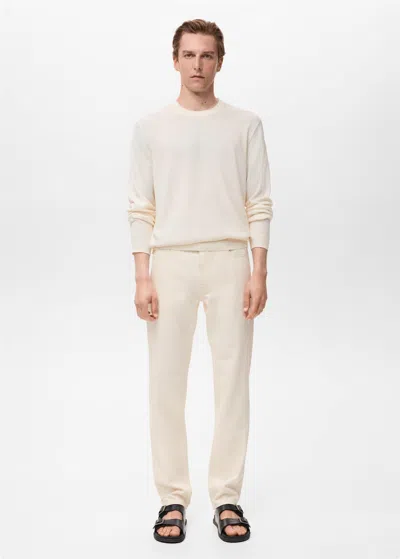 Mango Man Bob Regular-fit Jeans In Sand
