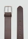 Mango Man Leather Belt Leather