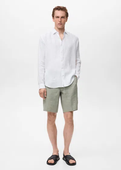 Mango Man Chemise Blanc - Homme - Xxl -  In White