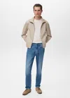Mango Man Jean Lori Coupe Tapered Fit Bleu Foncé - Homme - 48 -  In Blue