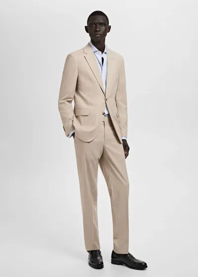 Mango Man Milan Slim-fit Suit Blazer