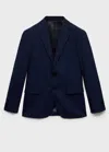 Mango Man Milan Slim-fit Suit Jacket Dark Navy