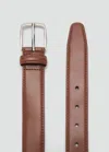 Mango Man Nappa Leather Belt Leather