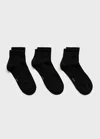 Mango Man Lot 3 Paires De Chaussettes Coton Noir - Homme - 43-45 -