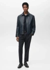 Mango Man Pantalon Bleu Nuit - Homme - 46 -