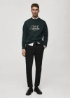 Mango Man Pantalon Slim-fit Comfort Stretch Noir - Homme - 46 -  In Black