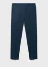 Mango Man Pantalon Costume Parí Super Slim-fit Bleu Indigo - Homme - 46 -