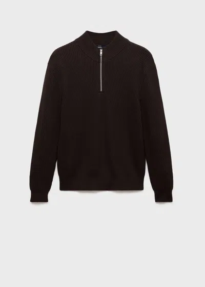 Mango Man Pull Chocolat - Homme - Xxl -  In Brown