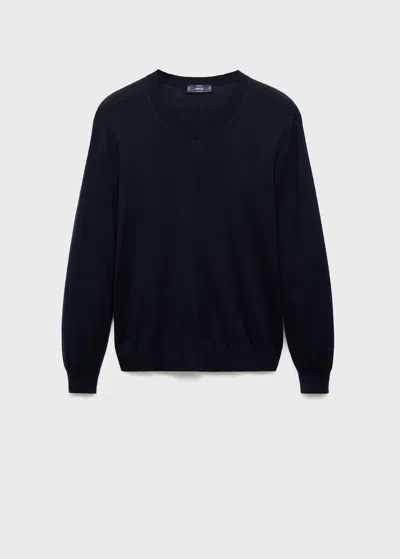 Mango Man Pull Bleu Marine - Homme - Xxl -  In Blue