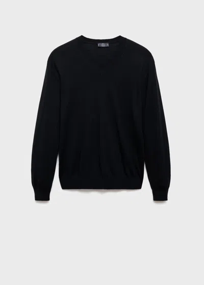 Mango Man Pull Noir - Homme - Xl -  In Black