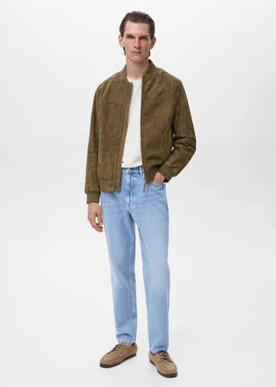 Mango Man Jean Coton Regular-fit Bleu Moyen - Homme - 46 -  In Blue