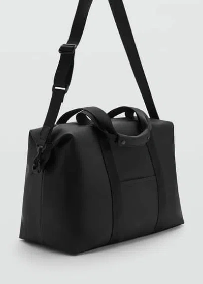 Mango Man Rubberised Bowling Bag Black