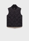 Mango Man Shearling Collar Woollen Coat Dark Navy In Dark Navy