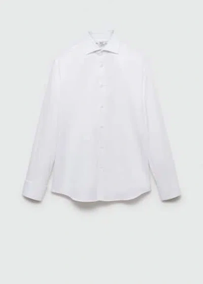 Mango Man Shirt White