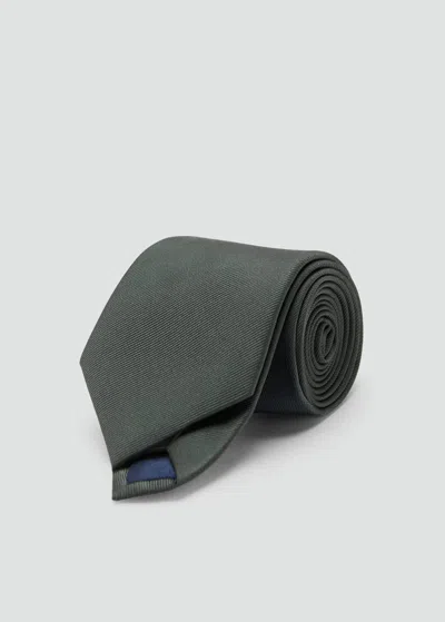 Mango Man Slik Tie Green