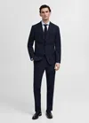 Mango Man Chemise Bleu Ciel - Homme - Xxl -  In Blue