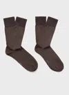 Mango Man Socks Brown
