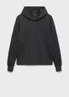Mango Man Regular-fit Hoodie Dark Heather Grey