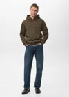 Mango Man Sweat-shirt Capuche Regular-fit Olive - Homme - Xxl -  In Green