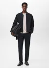 Mango Man Sweat Bleu Marine - Homme - Xxl -  In Black