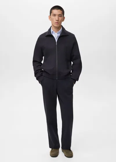 Mango Man Sweat Bleu Marine - Homme - Xl -  In Blue