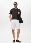 Mango Man T-shirt Charcoal