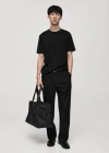 Mango Man T-shirt Noir - Homme - L -