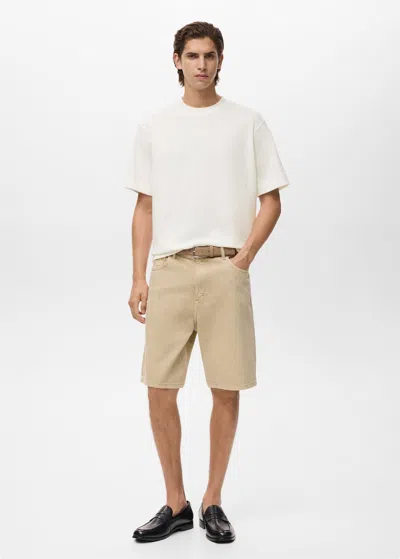 Mango Man T-shirt Off White