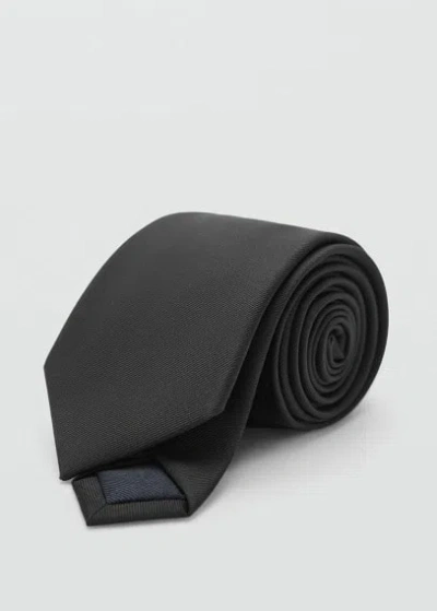 Mango Man Tie Black