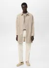 Mango Man Classic Water-repellent Trench Coat In Sand