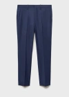 Mango Man Trousers Ink Blue In Ink Blue