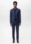 Mango Man Pantalon Bleu Encre - Homme - 48 -  In Bleu Encre
