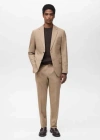 Mango Man Veste Beige - Homme - 56 -  In Beige