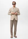 Mango Man Verner Slim-fit Cotton Blazer