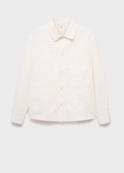 Mango Man Bson Blanc Cassé - Homme - Xl -  In White