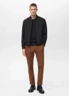 MANGO MAN BOMBER IMPERMÉABLE TECHNOLOGIE COOLMAX NOIR - HOMME - M - MANGO MAN