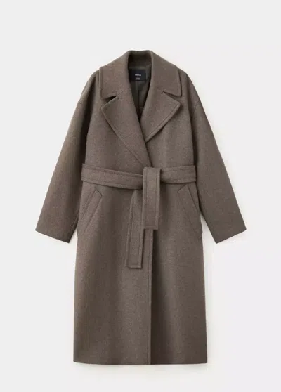 Mango Manteau Traviata In Neutral