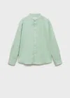 Mango Shirt Green In Green