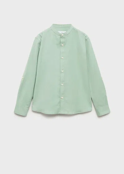 Mango Kids' Shirt Green
