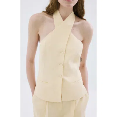 Mango Martini Halter Top In Neutral