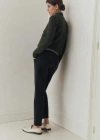 Mango Maternity Flared Jeans Black Denim In Black Denim