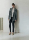 Mango Maternity Skinny Jeans Black Denim In Black Denim