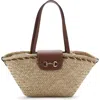 Mango Medium Natural-fiber Basket In Neutral
