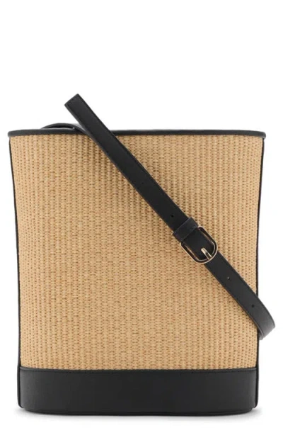 Mango Medium Raffia Bucket Bag
