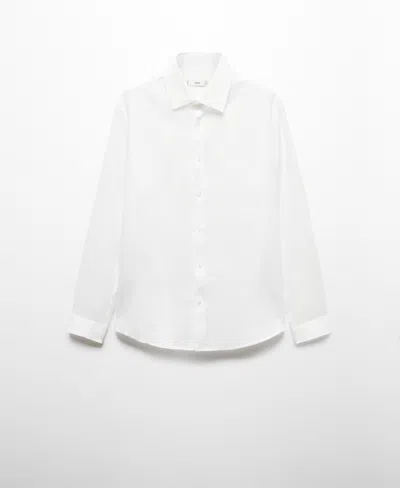 Mango Men's 100% Linen Regular-fit Shirt In White