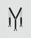 Mango Men's Adjustable Elastic Suspender Strap In Multi