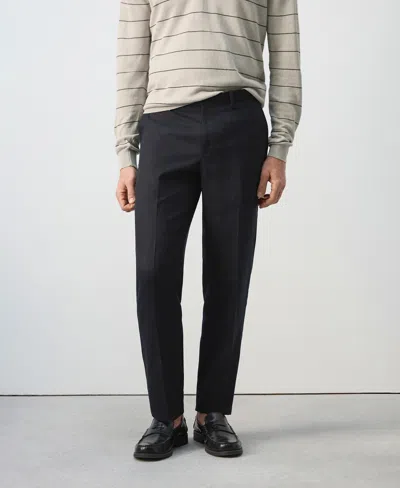 Mango Men's Amalfi Slim Fit Suit Pants In Black