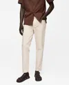 Mango Bob Straight Leg Jeans In Ecru