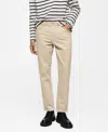 Mango Men's Ben Tapered Cropped Jeans In Beige