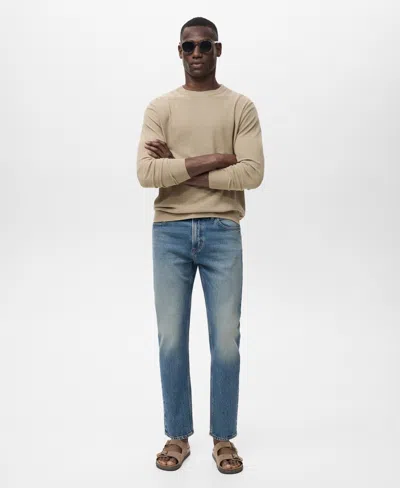 Mango Men's Ben Tapered Fit Jeans In Blue